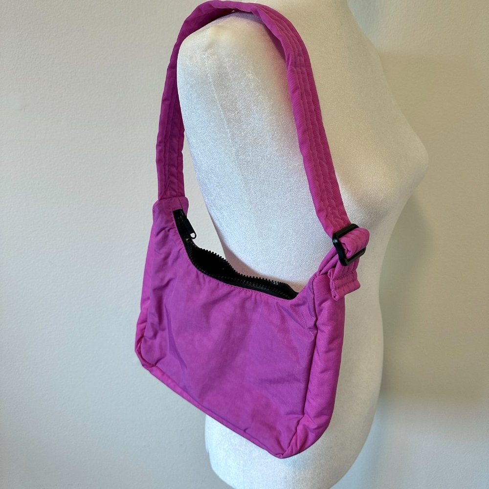 Baggu Mini Nylon Shoulder Bag Extra Pink